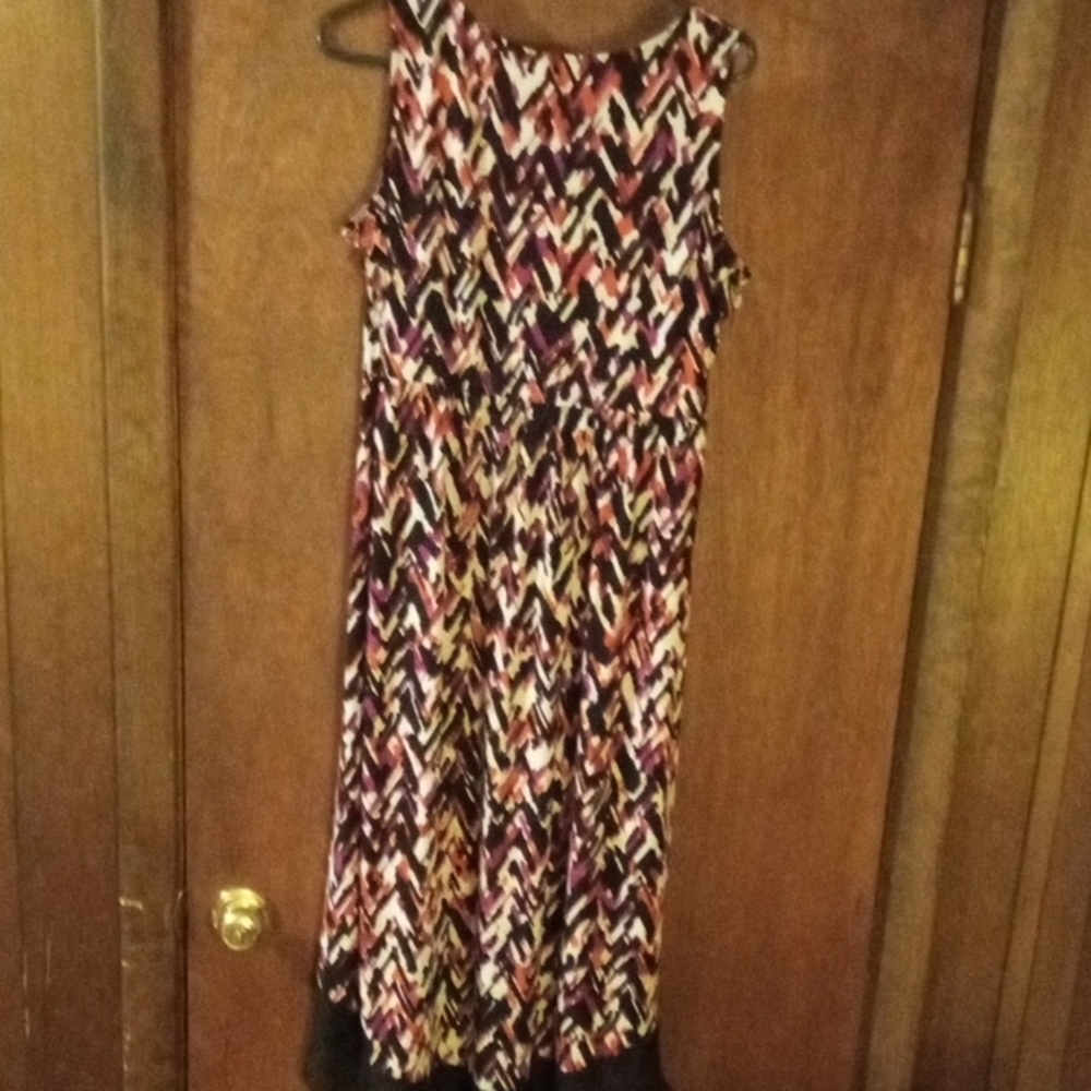 Studio Works Multicolor Abstract Maxi Dress - Picture 7 of 7